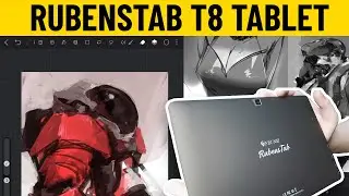 THIS Drawing Tablet Changed My MIND & WORKFLOW【Frunsi RubensTab T8】Product Review