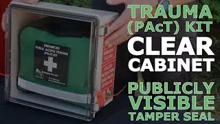 Tamper Seal, Waterproof Plastic Cabinet - PAcT - First Aid - Critical Injury - Bleed Control Kits