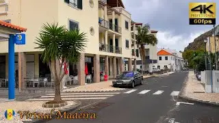 MADEIRA - Walk in the Machico 💢4K 60fps 🌈HDR 🎧Live Sounds #virtualmadeira