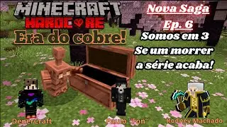 🔴NOVA SAGA MINECRAFT HARDCORE EM EQUIPE #minecraft   #hardcore #liveshorts