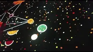 Kadinsky. Museo artes y luces. realizado por Santiago Doumerg. 8 a&ntilde;os