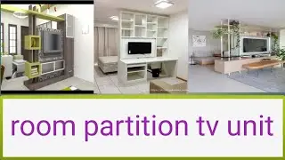 room partition with tv unit | tv unit ideas 🏠 🖥