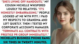 Cousin Called Me &ldquo;Living Off Handouts&rdquo; at Grandma&rsquo;s Wake &mdash; Then Her PR Firm Lost a $2.8M Client...