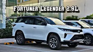 New​ Toyota Fortuner Legender 4x4 Big SUV 7seats 2.8L | Walk Around Review interior 
