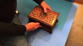 Classic Antique English Table Box for sale