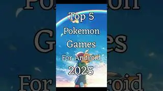 Top 5 POKEMON Games for Android & ios 2025 || Best Offline Pokemon games #pokemongame #shorts