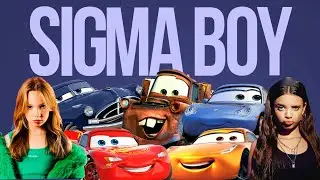 TOP 5 MCQUEEN FRIENDS! MATER CRUZ RAMIREZ DOC HUDSON SALLY And McQueen Sigma Boy Songs Parody