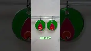 B.O. en r&eacute;sine UV tutorial #pourtoi #resinart #diy #handmade #resin #tutorial #fyp