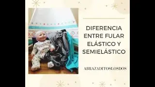 Fular elástico y semielástico diferencias