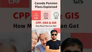 How Much Pension Will YOU Get in Canada? (CPP + OAS + GIS Breakdown)  #youtubeshorts