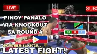 LATEST FIGHT! October 11, 2025 l PINOY tinalo ang undefeated na Africano sa Tanzania