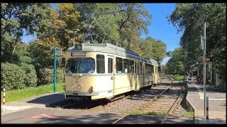 O-Wagen 111 am Waldfriedhof Goldstein