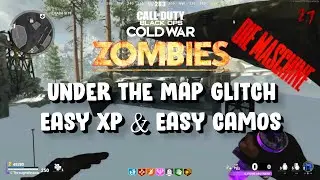 Cold War Zombies: Under the Map Glitch on Die Maschine!