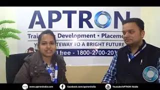 Ms.Akriti Srivastava Successfully Placed Xavient India Network Operation from APTRON Solution