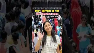 What happens in NEET Exam Centre ⚠️ #neet #neetexam #examday #ytshorts #important #preparation #fyp