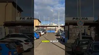Facilitățile unui stadion de liga a 3-a din Praga