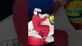 McLaren Honda MP4/6 1991 Mexico GP Ayrton Senna & Jean Alesi Scala 1:18 #escomodellismo #minichamps