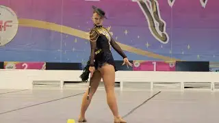 Majorettes *DM STUDIO Dačice* - solo BATON juniors - XX European Majorette Championship - Monza 2025