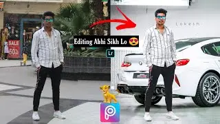 New picsart photo Editing car manuplation  Photo Editing simple 4 steps 😍