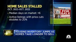 Housing inventory spikes as homes remain on the market longer