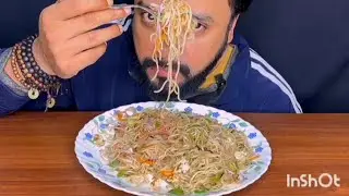 EATING SPICY 🔥 EGG CHOWMIN ,MUKBANG ASMR EATING SHOW 