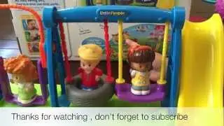 Little people Jump & play swing set
