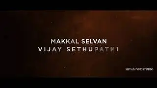 Master first look Motion Poster