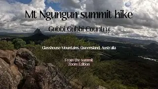 Mt Ngungun Summit Hike - From the summit zoom edition