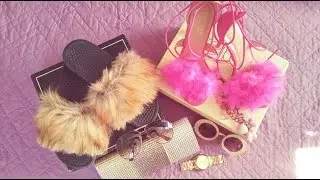 DIY FAUX FUR SLIDES | DIY FAUX FUR HEELS