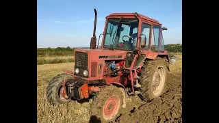 Orka 2021!  PŁUG AŻUROWY? MTZ 82 & Pług 3 skibowy obrotowy  Engine Sound! [PODKARPACIE]