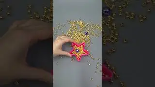 Gold Bead Scatter💙✨ Reverse Magic #reverse #beads