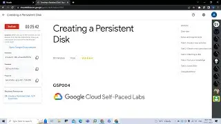 Creating a Persistent Disk #gcp #arcade #qwiklabs #GSP004