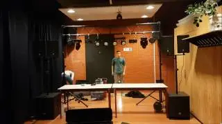 DJ setup time lapse - drive-in show