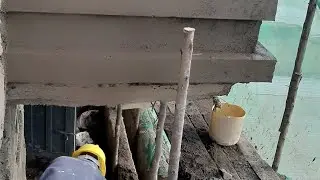 how to install spindle#spindle#plaster#plaster_ing_the_wall#plasterdinding#construction#house#best