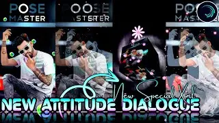 NEW DIALOGUE HARD XML || NEW ATTITUDE HARD XML FILE || RD RAMESH EDITING 😈☠️