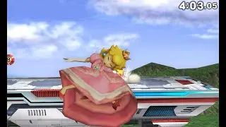 Smash 3DS - 4 Peaches Battle (Star and Screen KO) #15