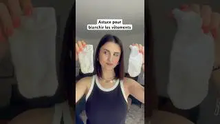 Astuce pour blanchir et d&eacute;tacher naturellement les v&ecirc;tements blancs ✨ #astuce #hacklife #v&ecirc;tements