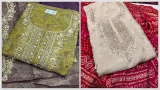 Chandni Chowk Wholesale Suits 2025 🛍️ | V Sagar Sonu Embroidery | Pakistani, Cotton & Bridal Suits