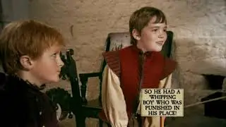 Horrible Histories Young king Edward VI's whipping boy