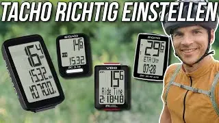 Fahrradtacho richtig einstellen 👉🚲 mit Radumfang und Tabelle