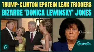 DID TRUMP BL*W BUBBA? 'Donica Lewinsky&rsquo; Meme ERUPTS As Trump&ndash;Clinton Rumours Spiral Out Of Control