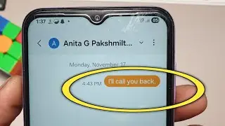 I'll call you back ka matlab