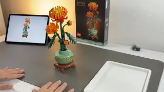 LEGO Botanicals Chrysanthemum 🌼 | Slow Build &bull; Cozy & Relaxing