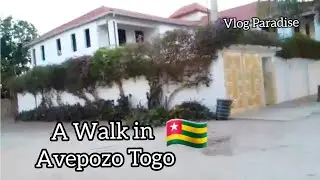 Let's take an evening walk in Avepozo Togo 🇹🇬
