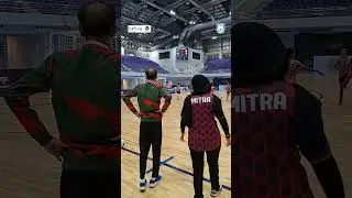 Bangladesh Women&rsquo;s Futsal Team Warm-up vs Bhutan | SAFF Futsal 🇧🇩 🇧🇹