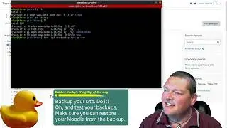 How to Backup www and moodledata directories