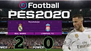 pes 2020 : Real madrid vs Liverpool