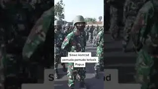 #komcad #conscription  komcad TNI pemuda terbaik Papua #papua #tni #shorts #Army #satriaindonesia