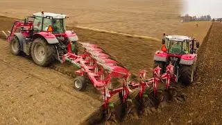 ☆ Oporowa Orka 2023 !✔ Massey Ferguson 7715s & Agro-Masz PO5 ☆ Agro Rolni TV ✔☆