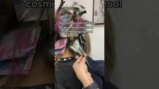 Cosmetology school hair tips for beginner stylists #haireducation #hairtips #cosmetologystudent